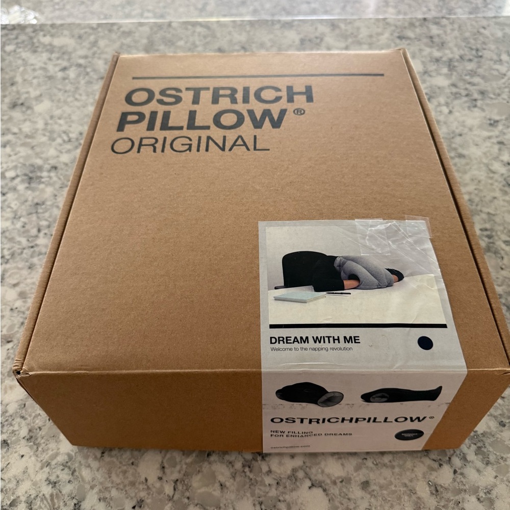 OstrichPillow Original Unisex Nap Pillow in Gray